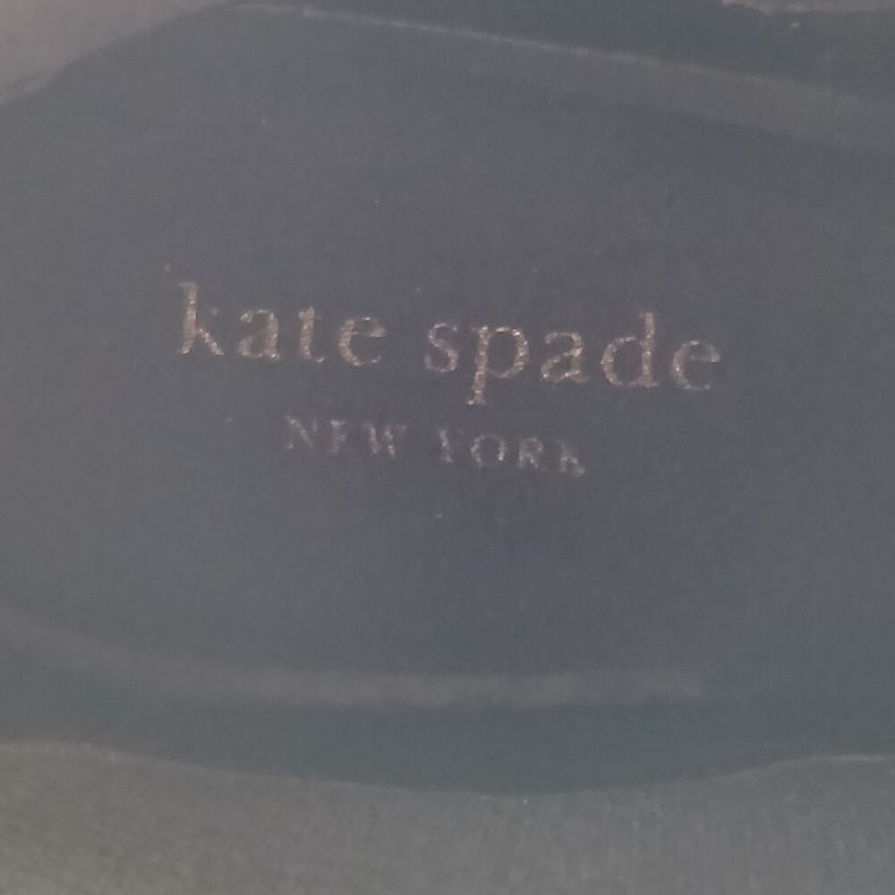 Kate Spade Solstice Chelsea Rain Boots Women's Size 6 Black Rubber Shoes Ankle - Picture 6 of 9